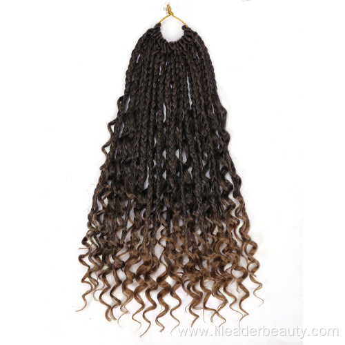 Bohemia Box Braid 14Inch Hippie Locs Crochet Hair